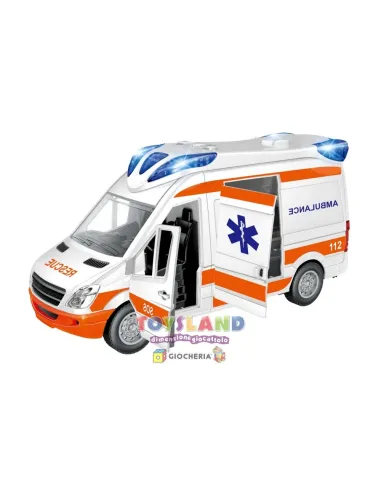 MODEL.AMBULANZA CON LETTIGA (GGI190005)