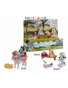 BLUEY MINI PLAYSET in ASSORTIMENTO BLY12000, nuovi veicoli