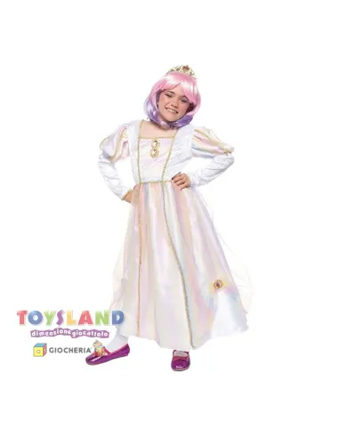 COSTUME PRINCIPESSA ARCOBALENO M (S8030-M)