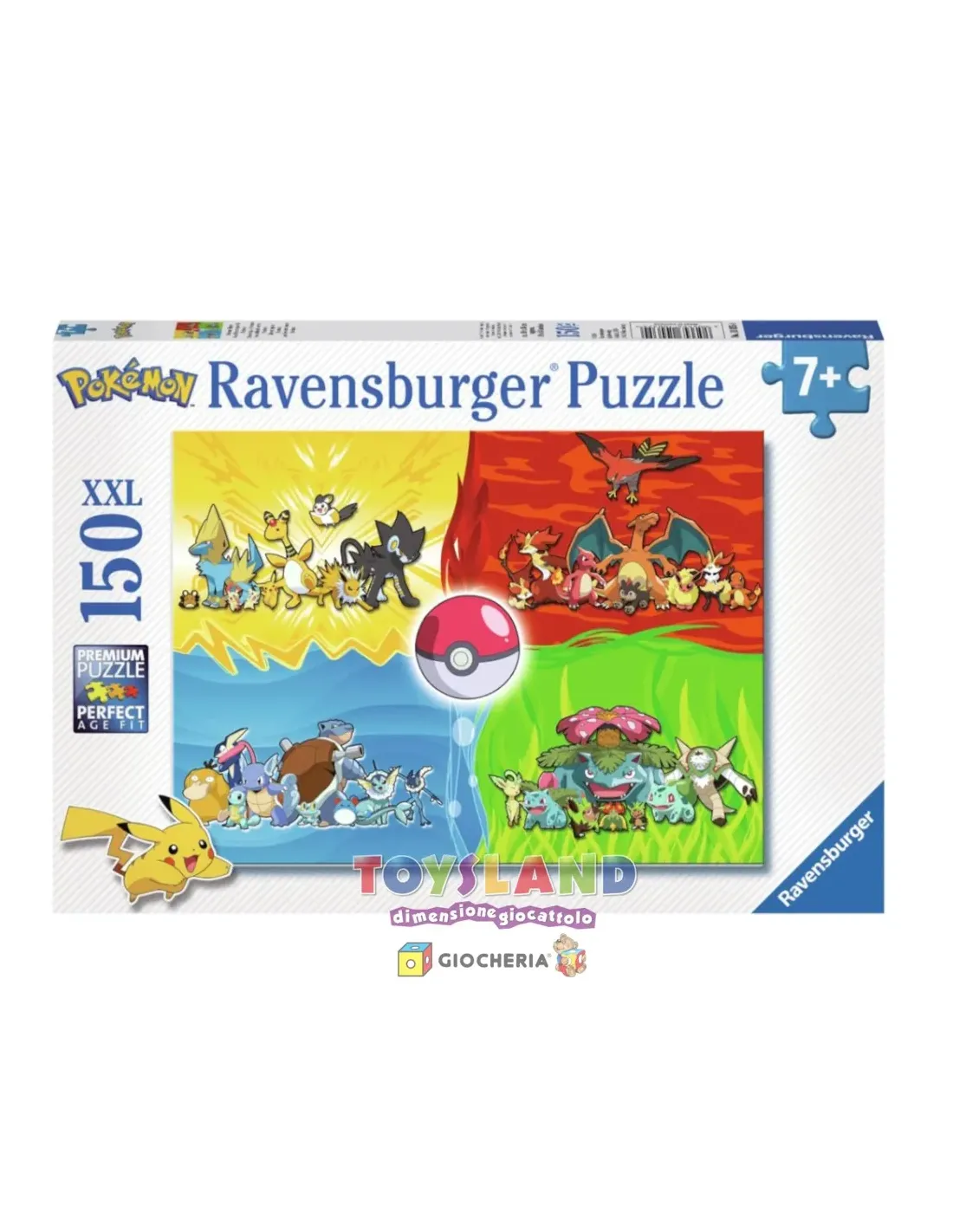 150 Pezzi POKEMON TYPEN 10035, puzzle per bambini.. passione per  l'eccellenza