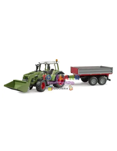 TRATTORE FENDT VARIO 211 CON BENNA+RIMORCHIO (2182)