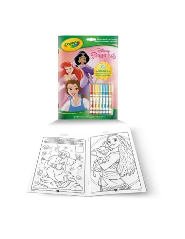 CRAYOLA ALBUM ATTIVITA' - COLORING PRINCESS  (5807)