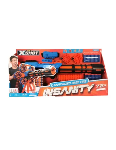 XSHOT INSANITY MOTORIZED RAGE FIRE GATLIN (36605)