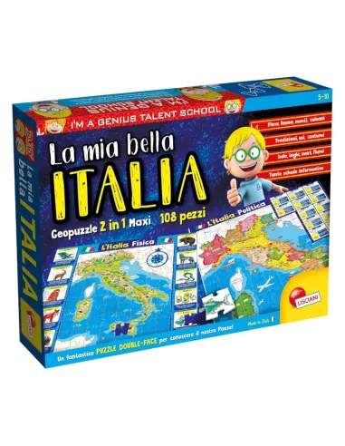 GENIUS GEOPUZZLE BELLA ITALIA (80571)