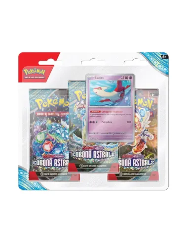 POKEMON BUSTE+CARD SCARLATTO VIOLETTO CORONA ASTRALE 07 (PK60556-I)