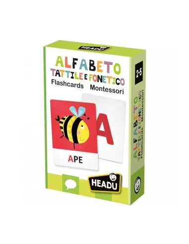 FLASHCARD ALFABETO TATTILE FONETICO (IT23752)