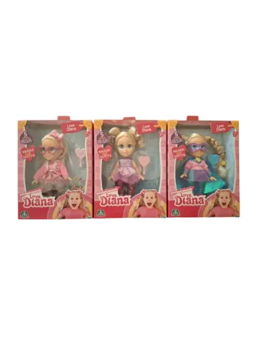 LOVE DIANA DOLL 15 CM ASSORTITE (LVE06000)