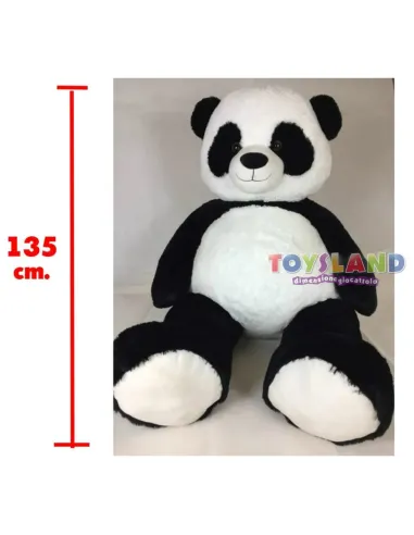 Lelly - Panda Peluche Gigante 135 cm, imponente e pronto per 