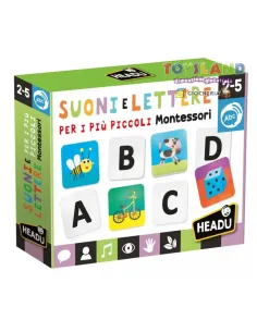 Lettere e parole montessori. tombola tattile per imparare a