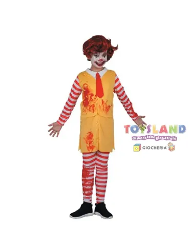 COSTUME ASSASSIN CLOWN BOY 8/10 (13045)